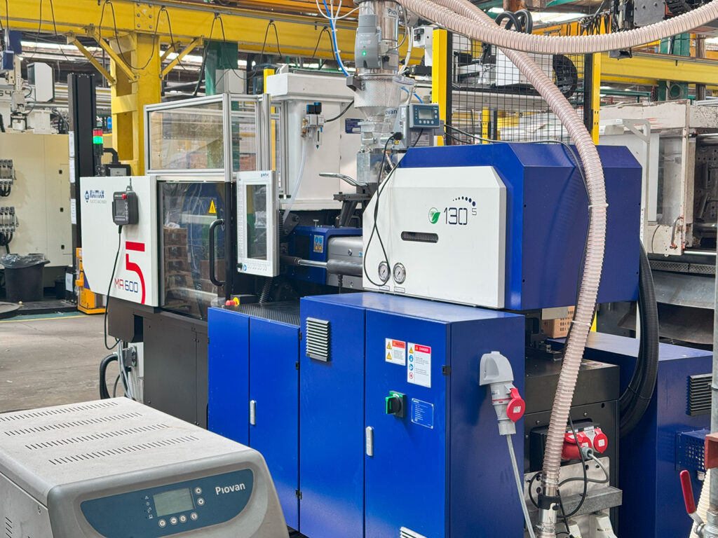 Plastic Moulding FAQs: One of our injection moulding machines found in our Ramsgate Facility