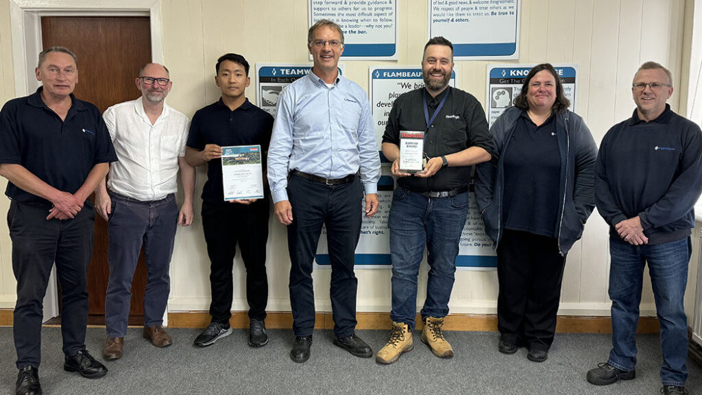 By helping Maktia reshore manufacturing to the UK, Flambeau Europe won their Project Management award in 2024!